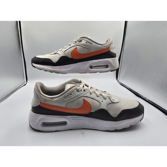 Nike Air Max SC Photon Dust Black White Orange Sneakers CW4555-018 Men's 12.5 - Picture 5 of 16